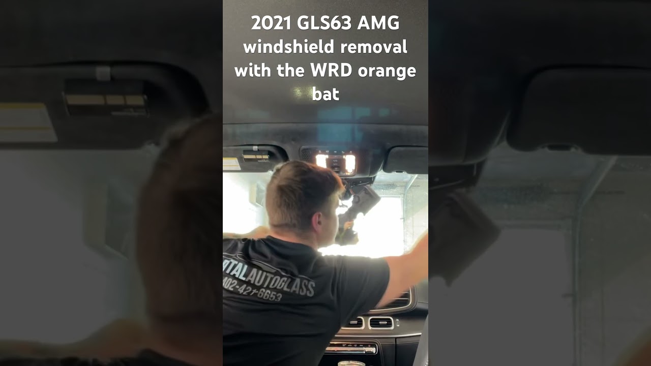 2021 GLS63 AMG windshield removal