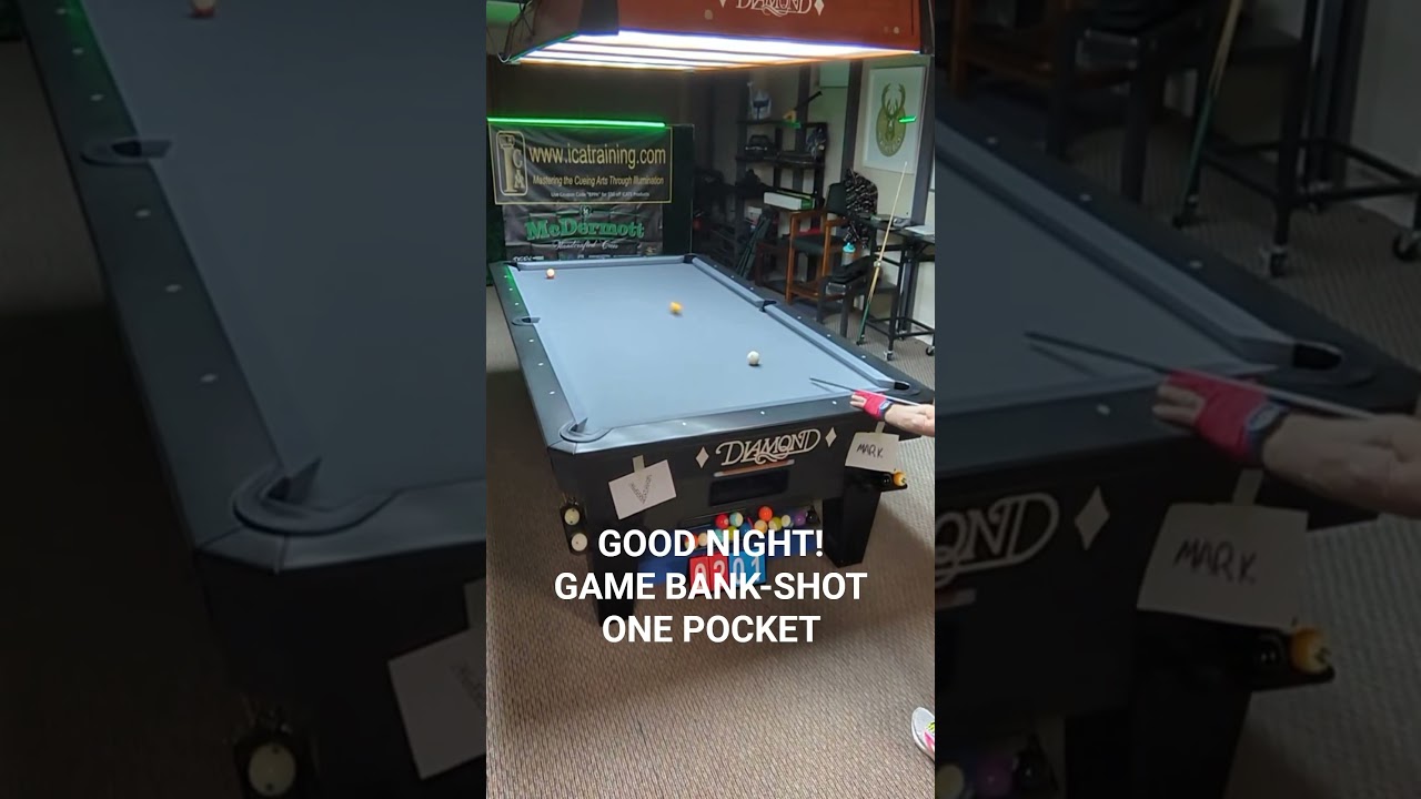 СПОКОЙНОЙ НОЧИ - ПОБЕДНЫЙ УДАР ПО БАНКУ #8ballpool #poolgame #onepocket #billiards #pool #ball
