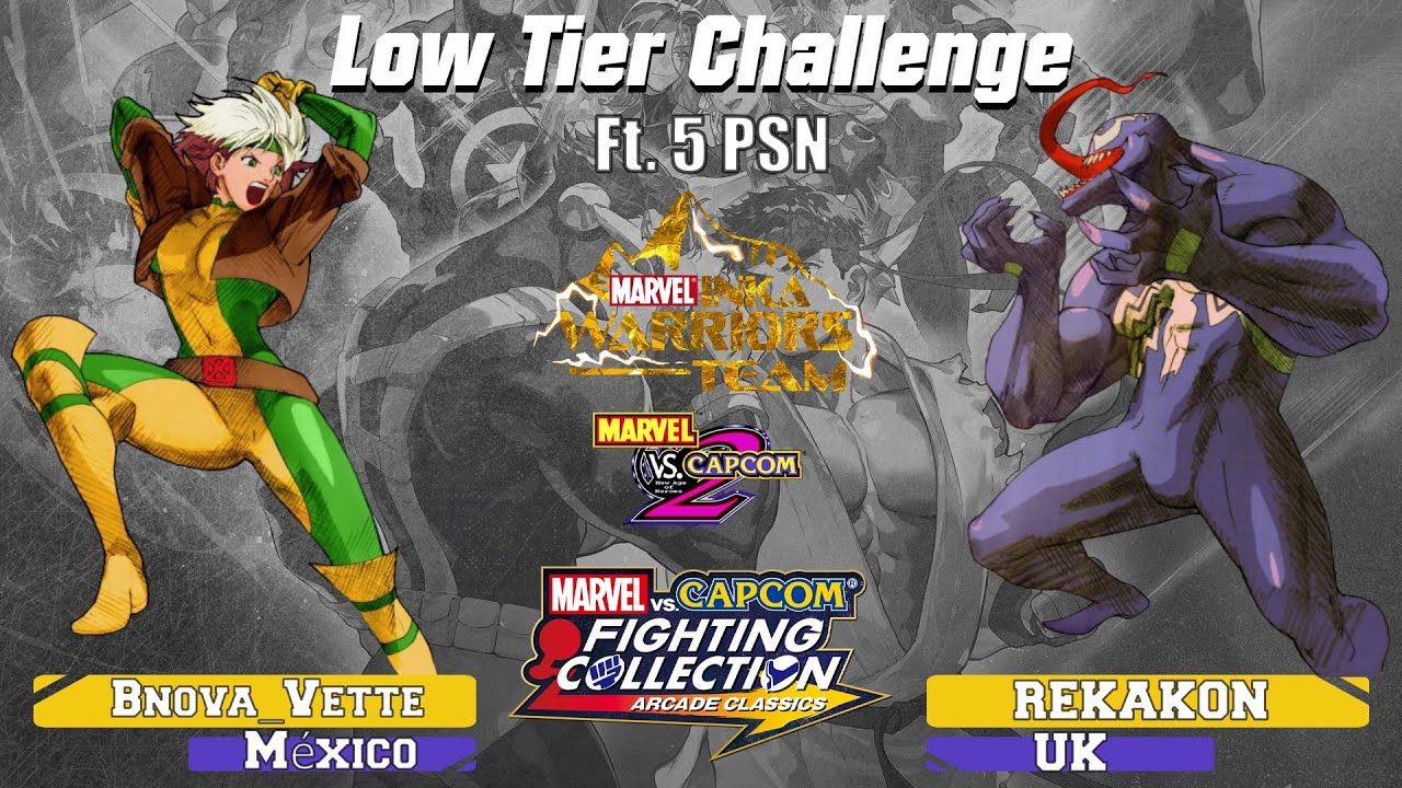 Marvel vs Capcom 2 (PS4) Low Tier Set :Bnova_Vette vs REKAKON Ft 5:.03.01.26 INCOMPLETE! 🔥🔥🔥