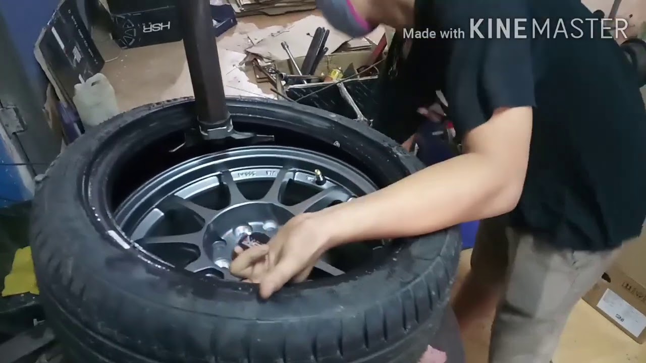modifikasi karimun estilo pakai velg yang lagi hits HSR WHEEL ring 15