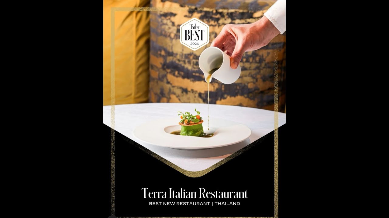 🌟 Terra Proclaimed the Best New Restaurant in Thailand by Tatler Asia 