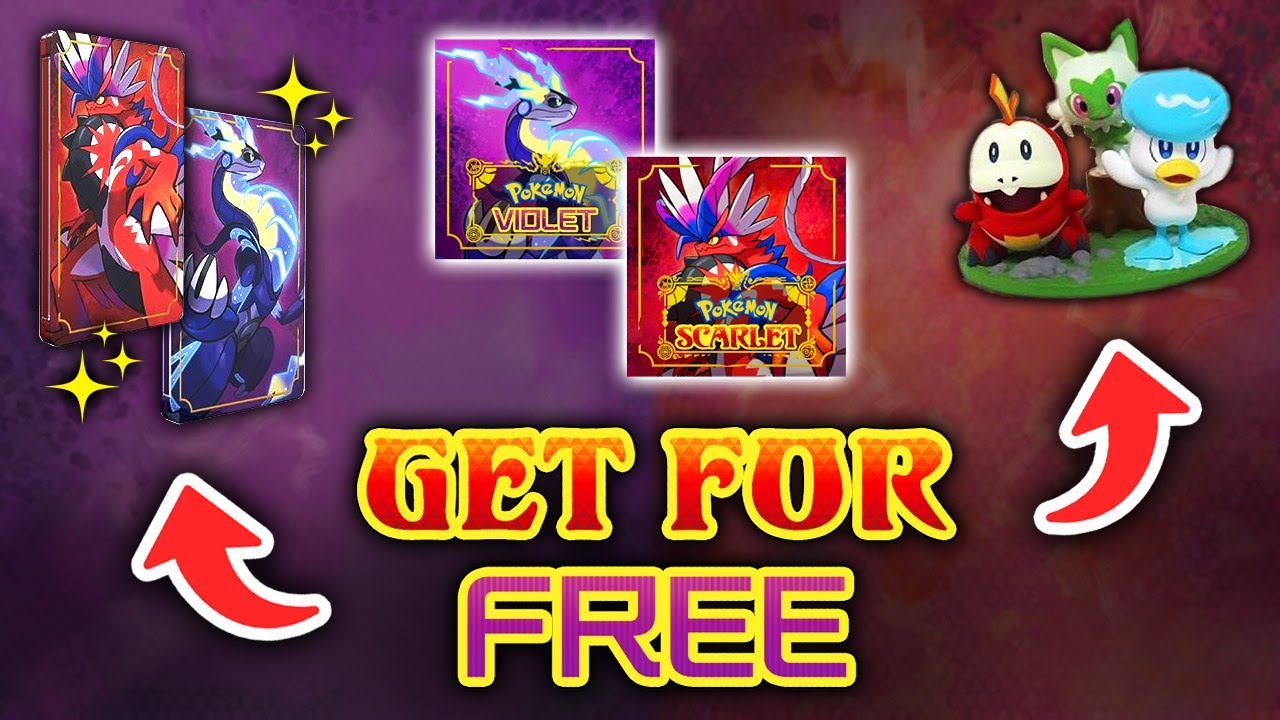 BEST FREE Pre-Order Bonuses for Pokemon Scarlet & Violet