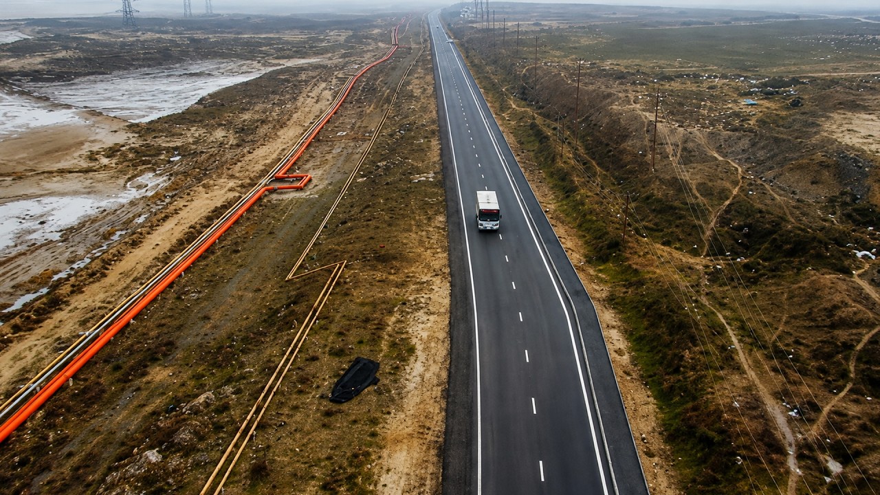 Masazırda 2 km-lik yolun əsaslı təmiri yekunlaşıb