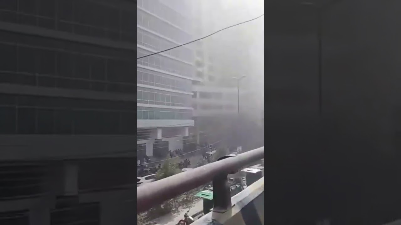 Fire At Chase Up Jail Chowrangi Karachi #chaseup #fire #trending