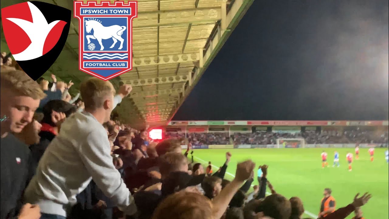 Incredible Limbs And Pitch Invaders | Cheltenham Town Vs Ipswich Town Matchday Vlog