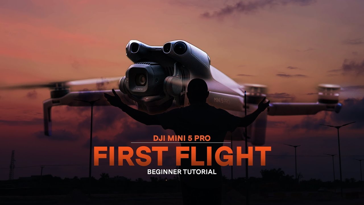 DJI Mini 5 Pro First Flight | Beginner Tutorial