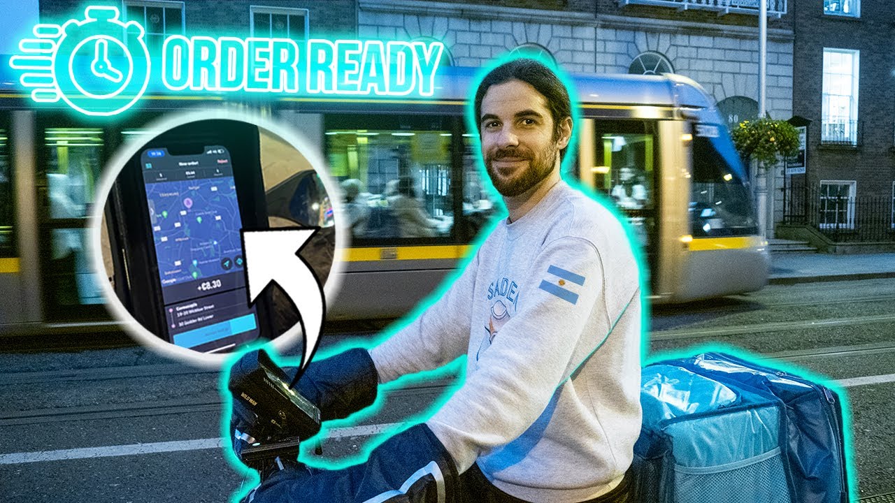 TRABAJAR de REPARTIDOR en Dublín (IRLANDA) ¿Lujo o explotación? 🍕