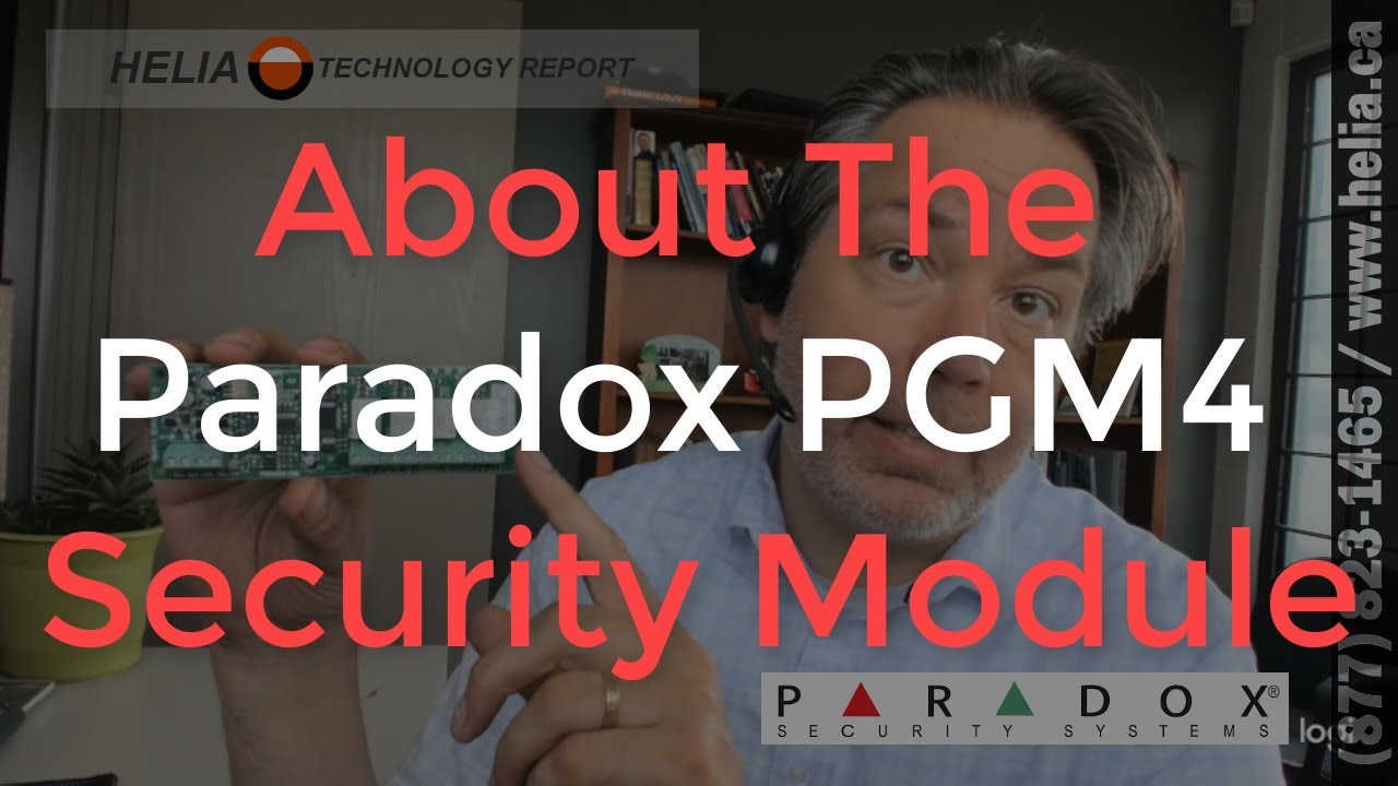 About The Paradox PGM4 Security Module