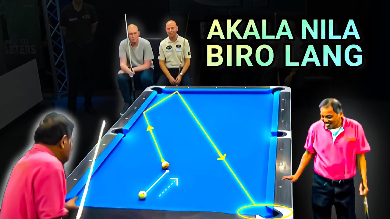 AKALA NILA BIRO LANG, MAGIC PALA NI EFREN | Palakpakan at Sigawan dahil sa Galing ni Efren Reyes