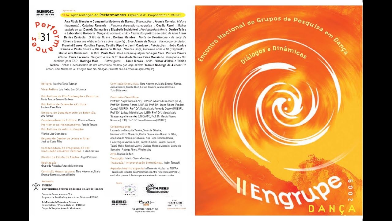 II Engrupedança – Diálogos e Dinâmicas - 2009_ SESC _Performances _1