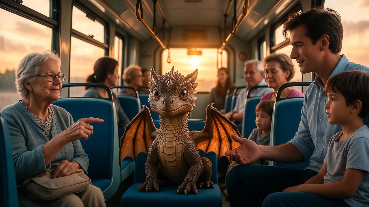 A Tiny Dragon Rode the City Tram Every Day—The Real Reason Left Humans in Silence  HFY Sci Fi