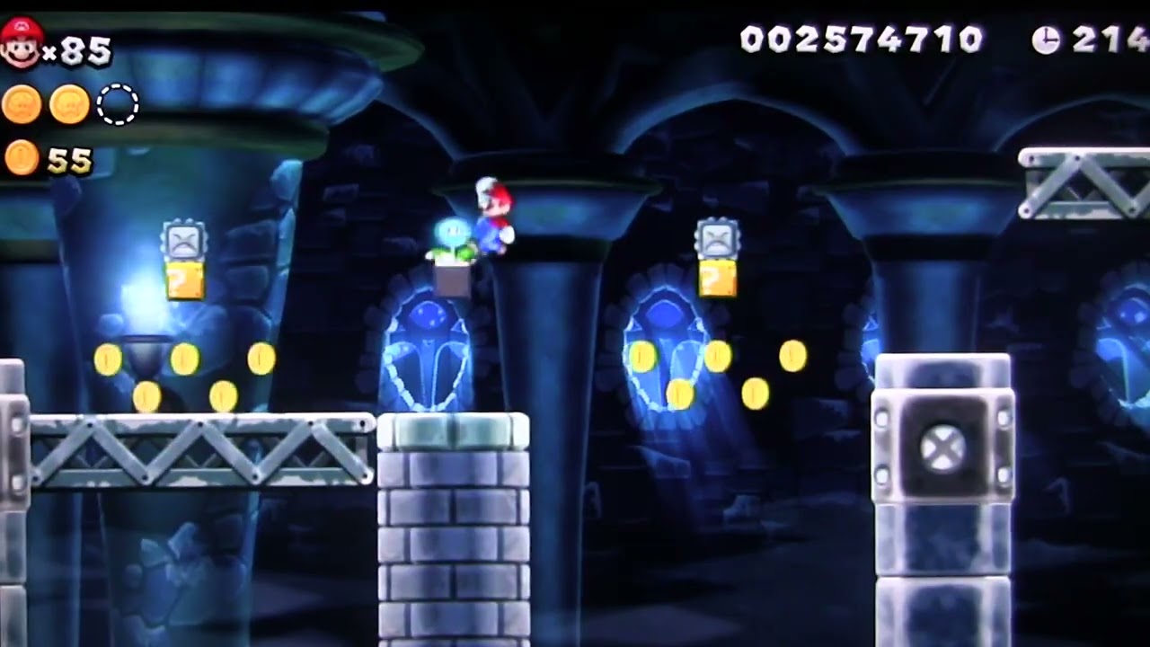 ⭐MU4-C Super Mario Bros. U ▶ Wendy’s Thwomp Castle Mayhem! All Star Coins Guide & Pro No‑Hit Route