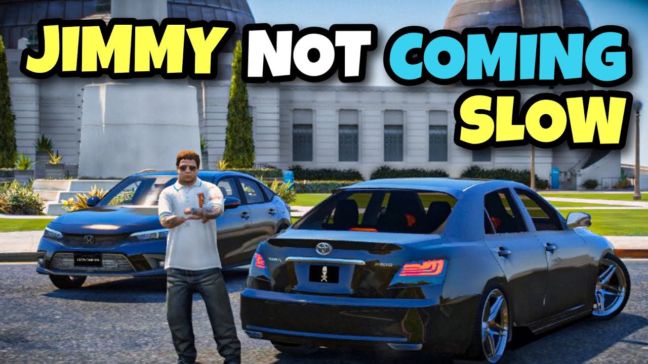 Jimmy Not Coming Slow | Toyota Mark X | GTA 5 | Leon Gaming