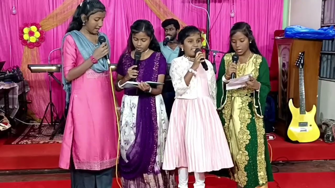 மான் கால்கள் தந்தீரையா | TEENS SONG 🎤  | SUNDAY CLASS PROGRAM 