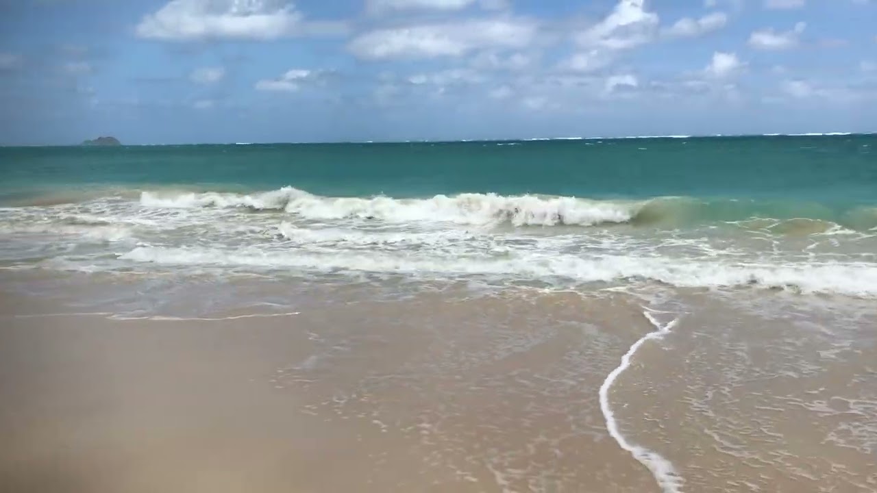 Hawaii Beach#beaches_and_islands #travel #wavesounds 
