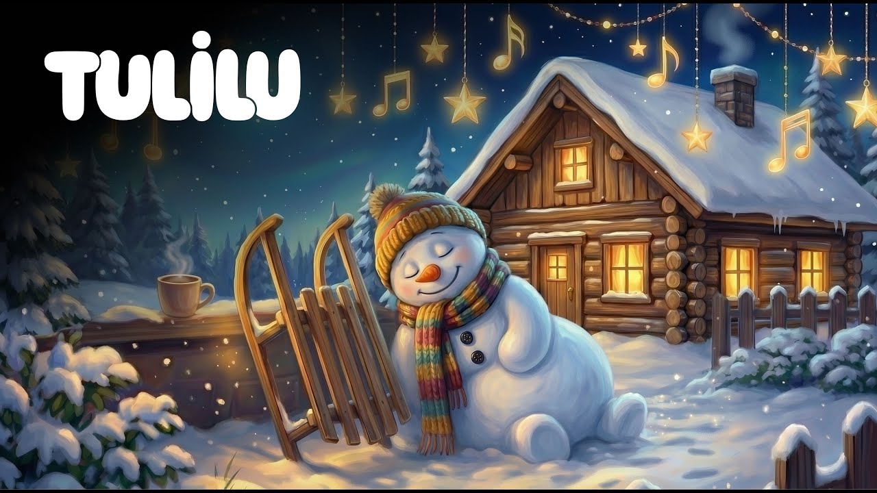 Tulilu - ZIMOWA KOŁYSANKA ☃️ | Sanki i bitwa na śnieżki | Muzyka na Dobranoc