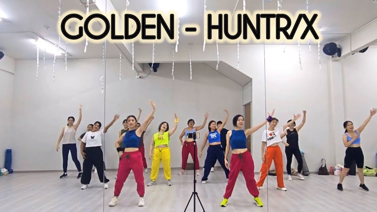 Golden-Huntrix / Fitness Workout /Twins Fit Zumba 