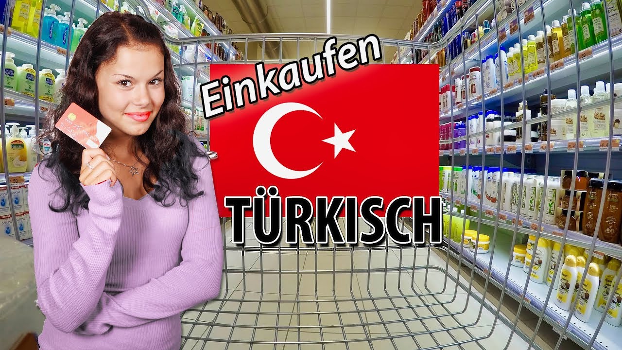 Türkisch lernen für Anfänger A1 | Einkaufen-Lebensmittel | Deutsch-Türkisch wichtige Wörter