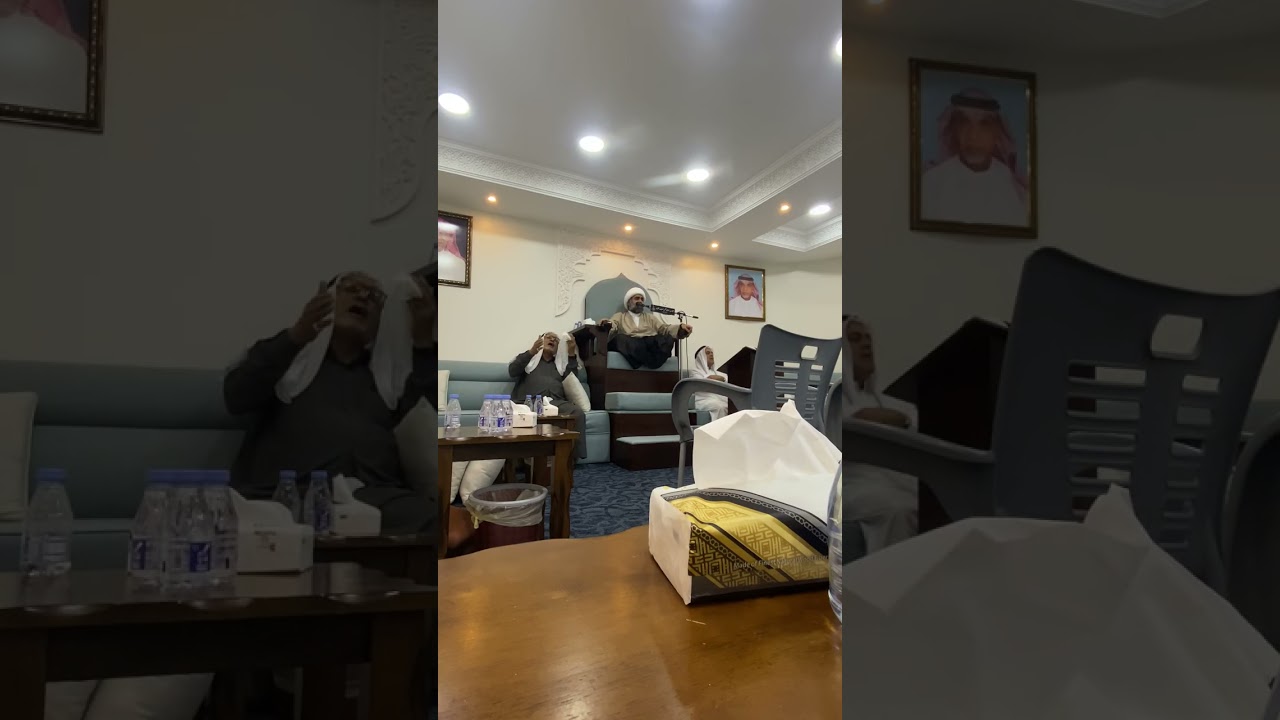 مقطع نعي لمصاب الامام الحسين ع بمجلس ابو زكي جراد لعام ١٤٤٧ه 