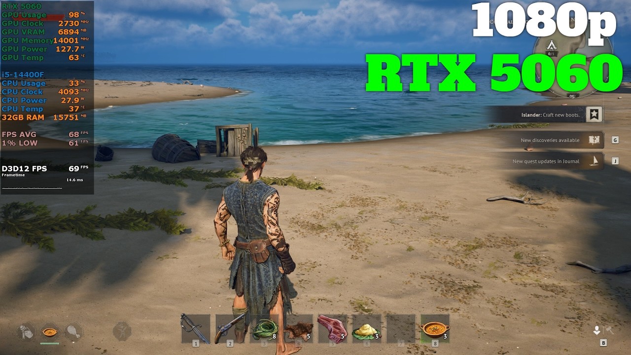 Windrose Demo  | RTX 5060 | 1080p All Settings
