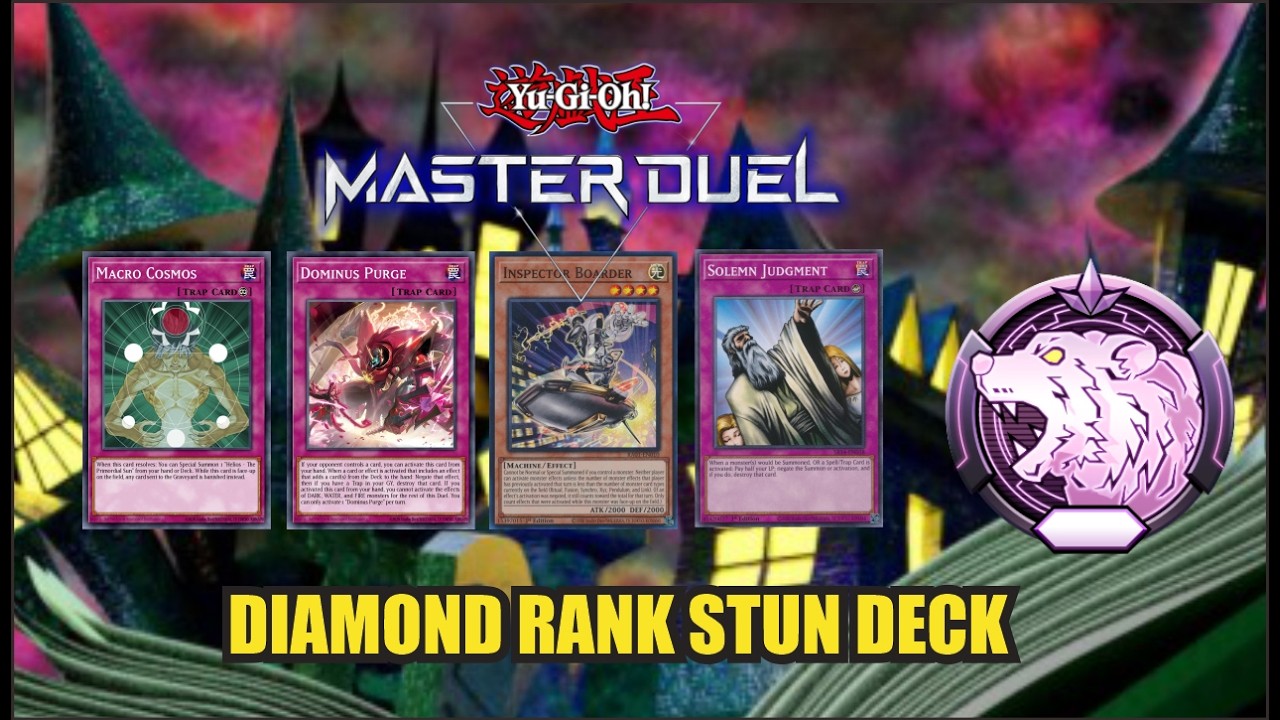 Reaching Diamond with This Stun Deck ~ Yu-Gi-Oh! Master Duel Season 50