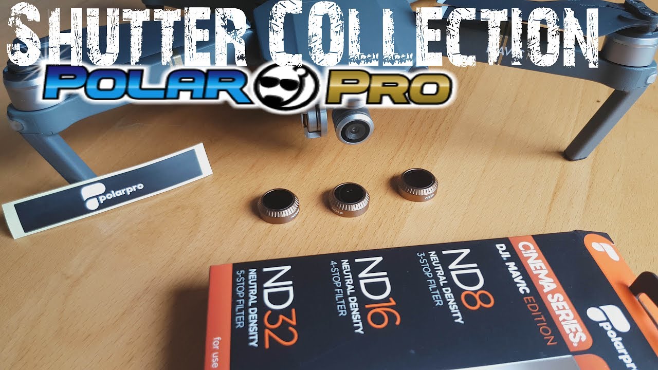 ND Filters for your Mavic PRO - Polar Pro shutter collection
