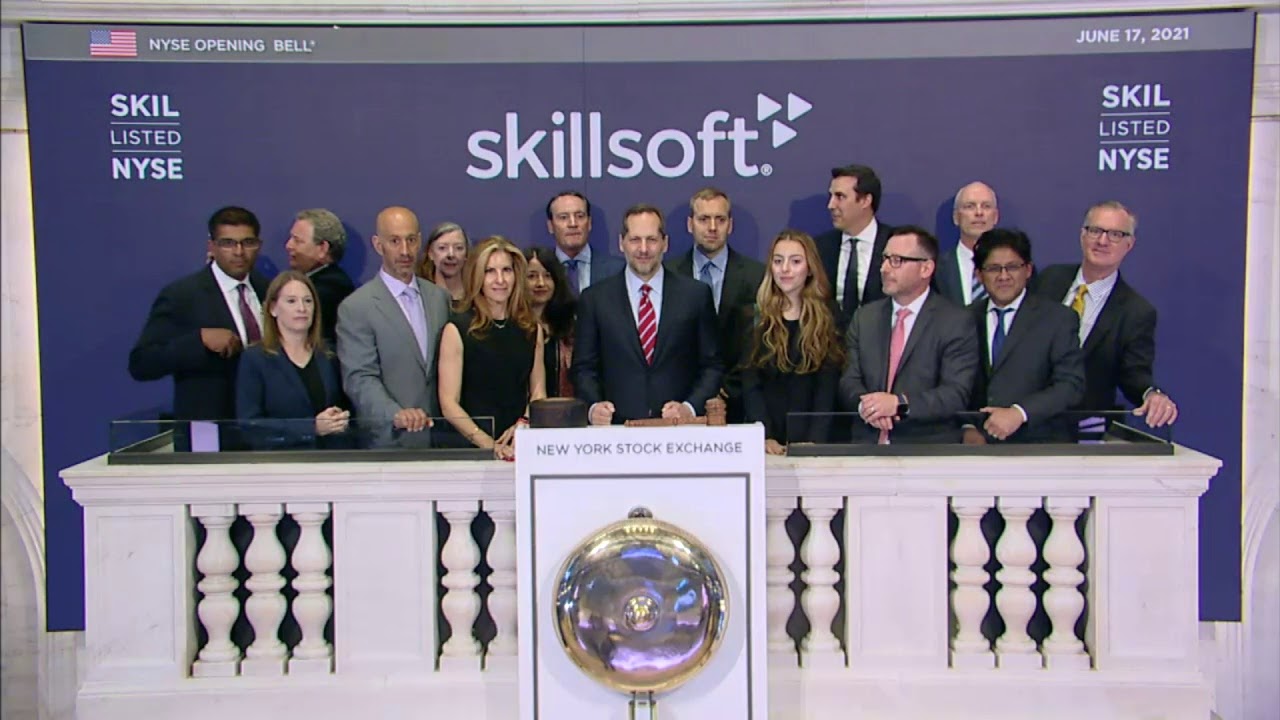 Skillsoft Corp. (NYSE: SKIL) Rings The Opening Bell&reg;