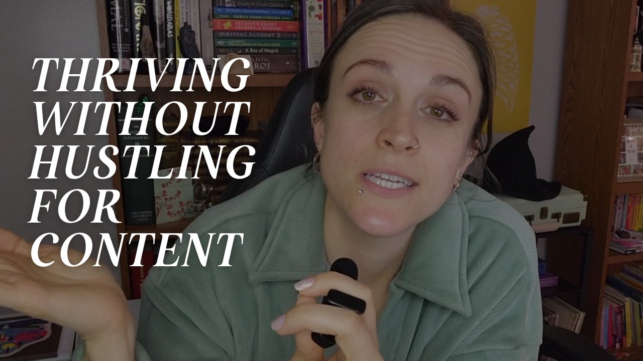 What I'm Realizing as a Witchy Business Owner & Content Creator