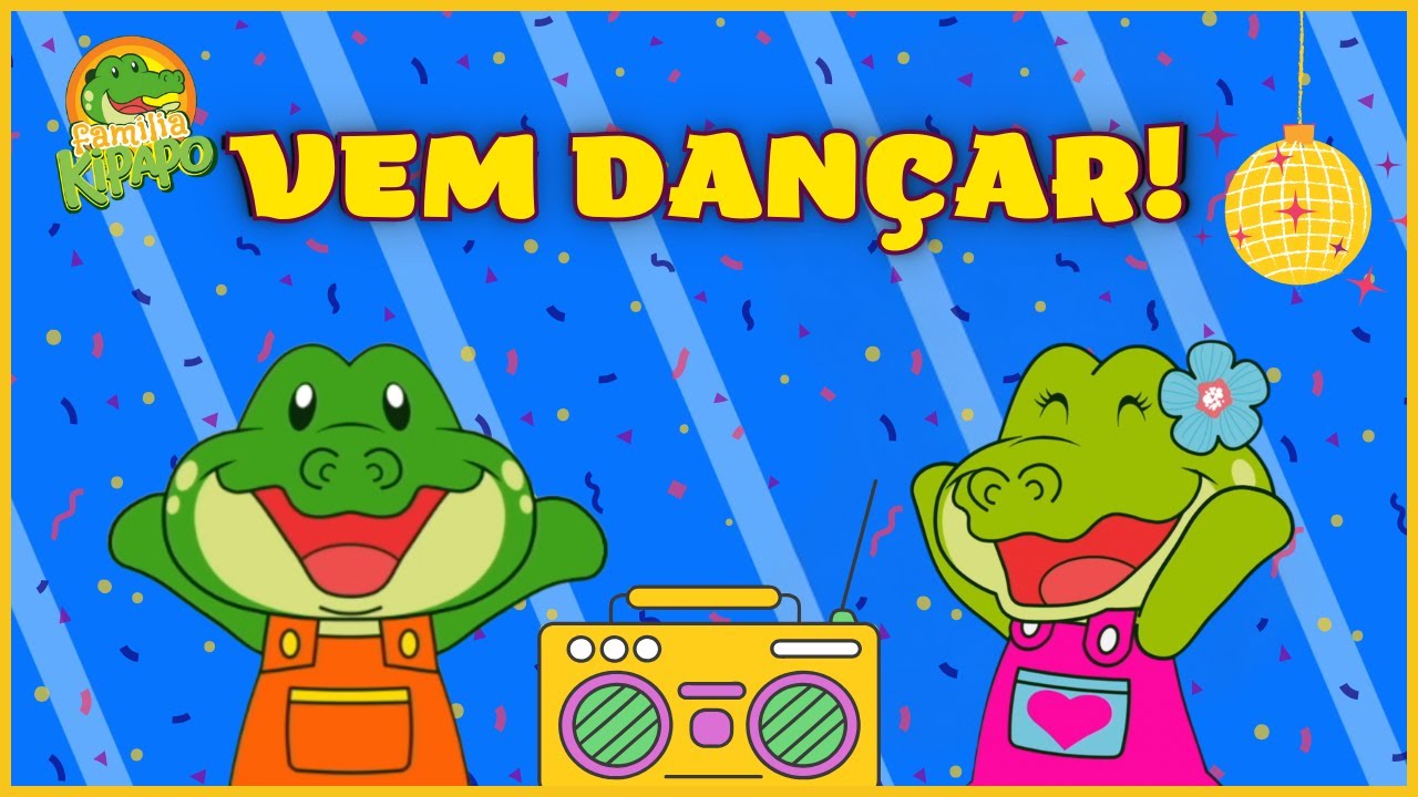 Família Kipapo - Vem Dançar! (+ 7 MIN) - Desenho Infantil