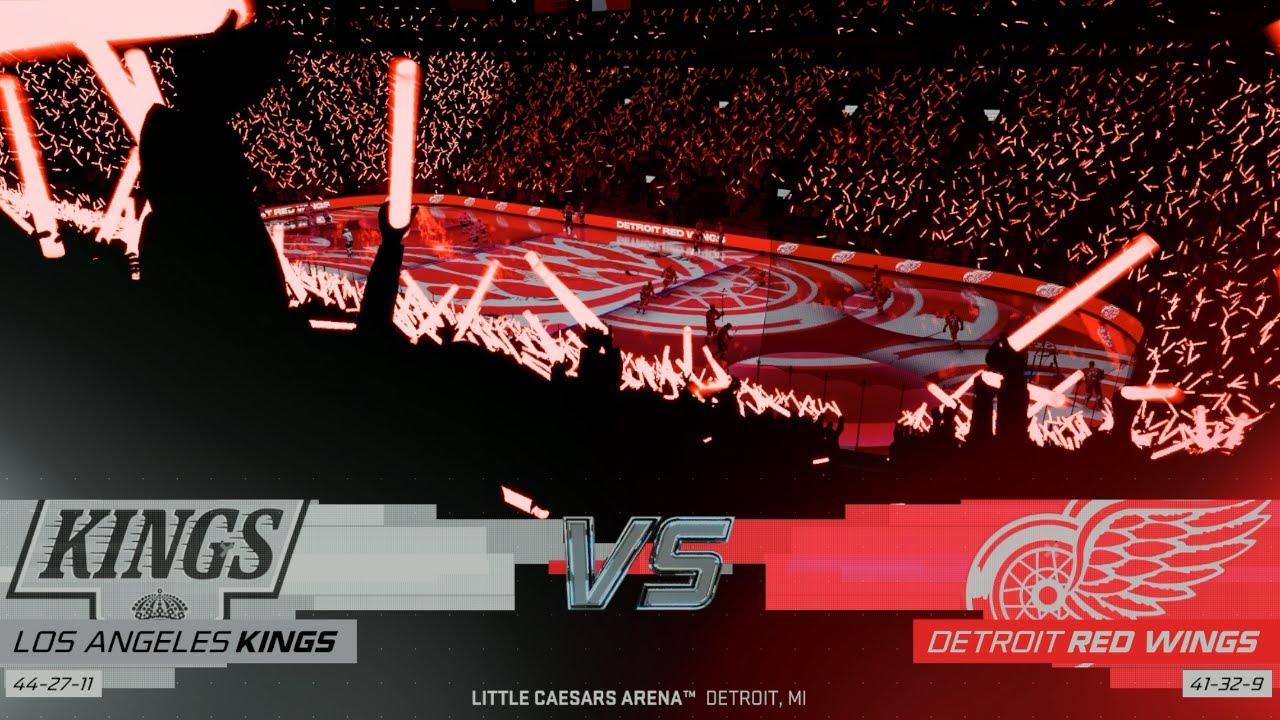 Los Angeles Kings vs Detroit Red Wings | NHL 25 PS5 Pro Gameplay