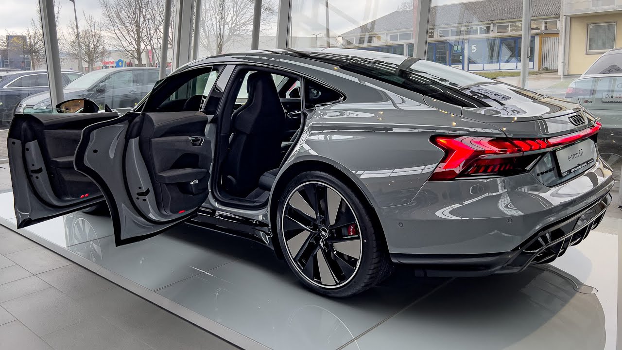 2023 Audi e-tron GT (476hp) - Interior and Exterior Details