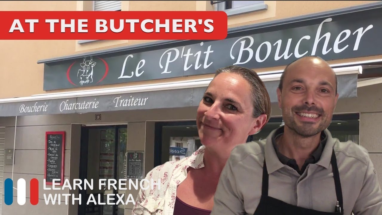 Alexa visits her local French butcher's shop