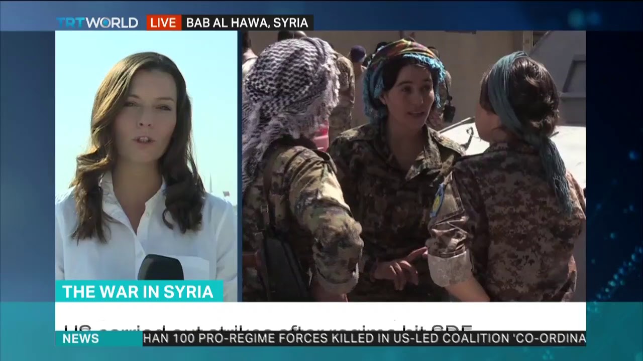 The Syrian regime forces attack against US-backed forces is not common