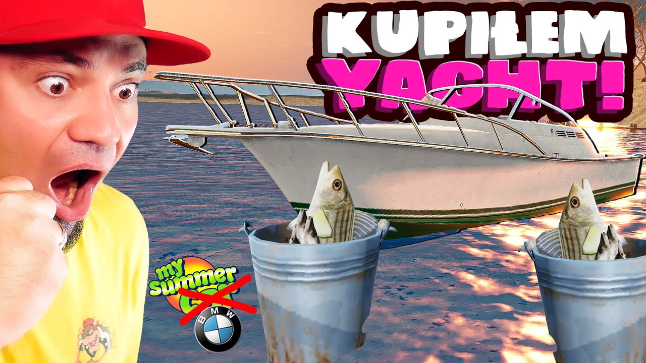 🚘 JESTEM RYBAKIEM - KUPIŁEM WIELKI YACHT! | Mon Bazou #119