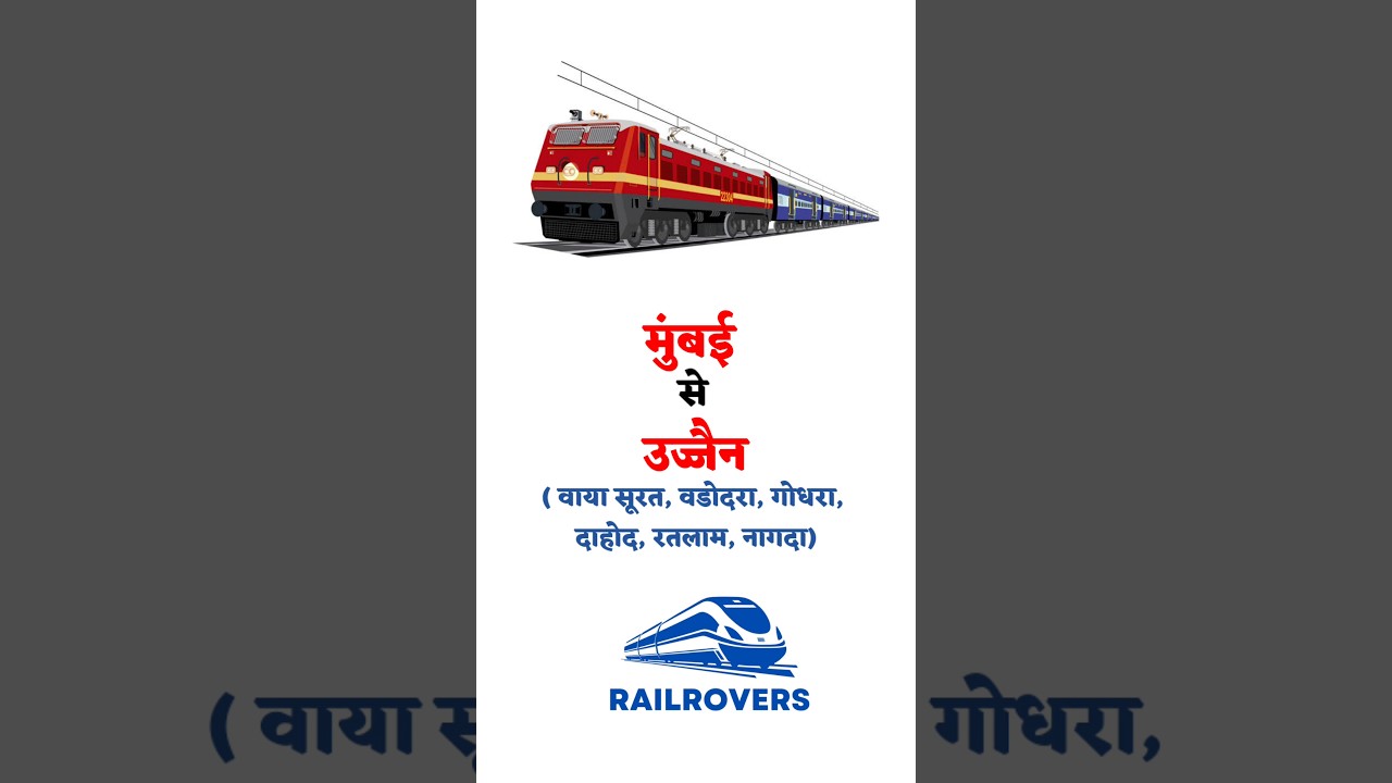 Mumbai to Ujjain by train | Mumbai to Ujjain Mahakal | Mumbai se Ujjain | Avantika SF Express 12961