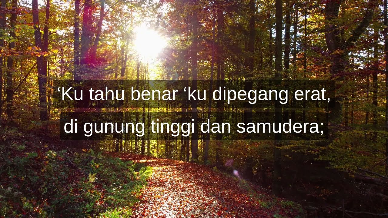 NKB 128 Kuberserah kepada Allahku (Lyrics Video & Instrument)