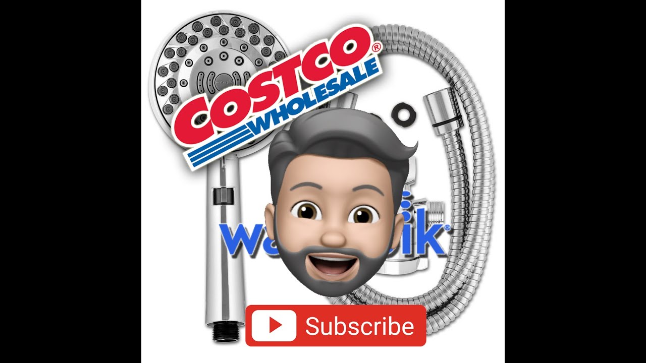 WaterPik Showerhead DIY install - Costco Dual PowerPulse - FIXED AUDIO