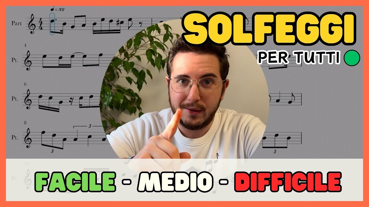 6 SOLFEGGI per METTERTI ALLA PROVA!!