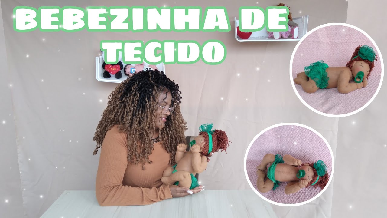 bebezinha de tecido