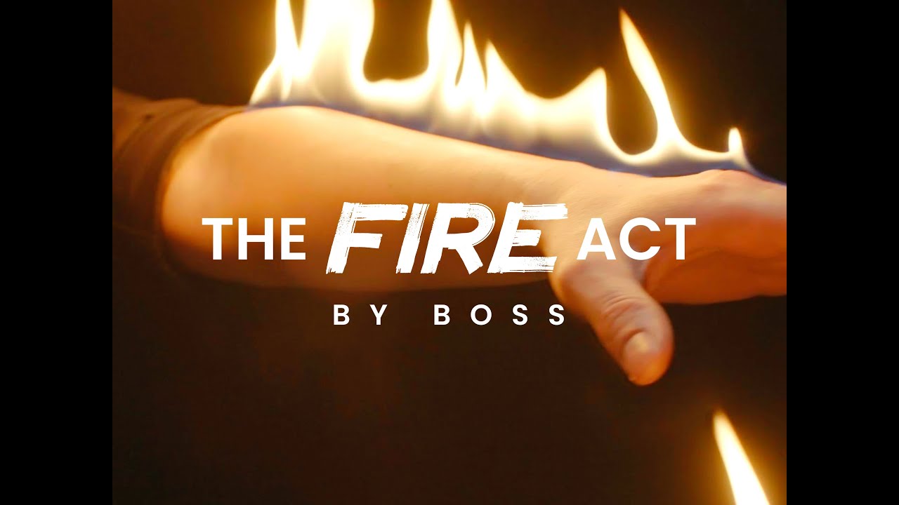 黑手創藝 Ochiu Magic - THE FIRE ACT by BOSS & 黑手魔術 烈火騷心 中文宣傳影片