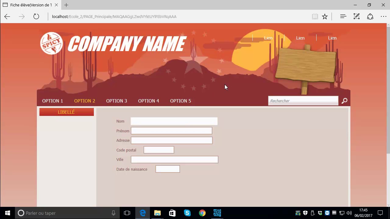 Dynamic Serving sous WebDev 22 - Vidéo Tuto
