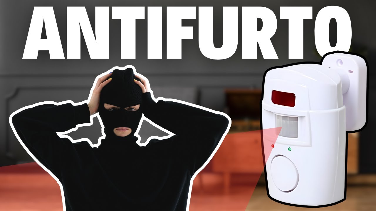 Sistema ANTIFURTO con  meno di 10 €? Facciamo un TEST! Luigi Di Donato