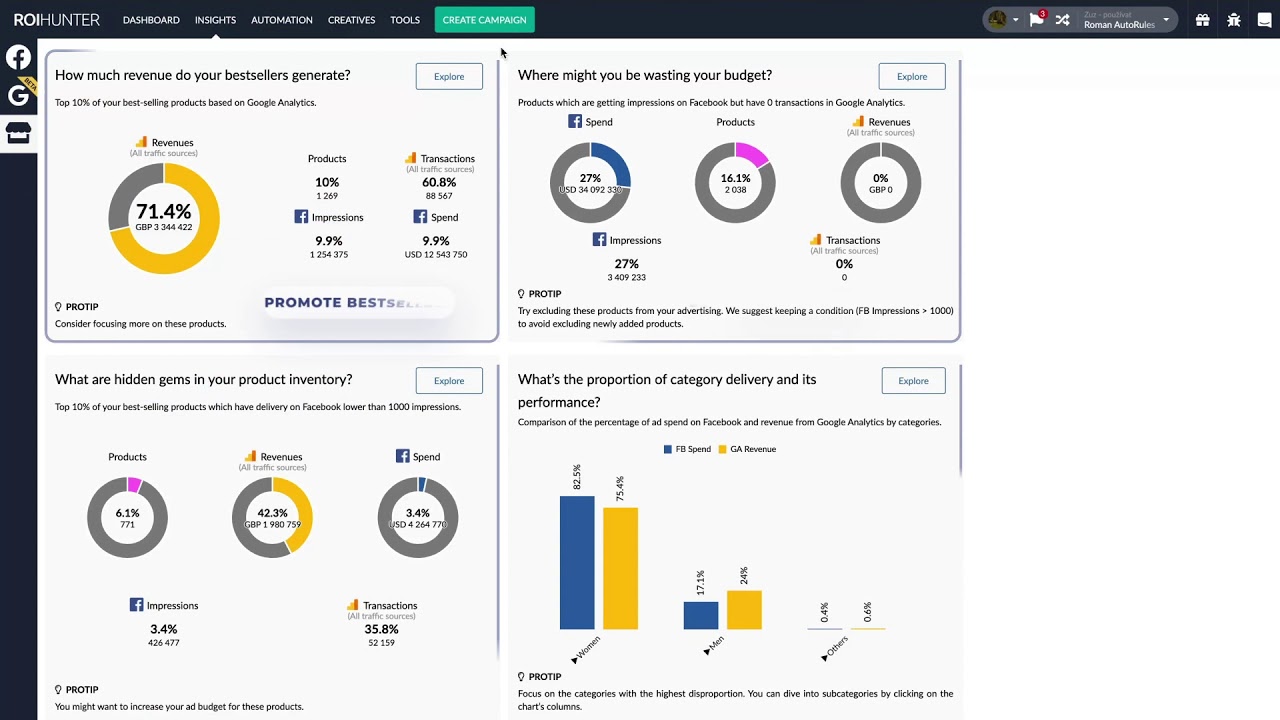 Product Insights - Collect & Combine Product-Level Data