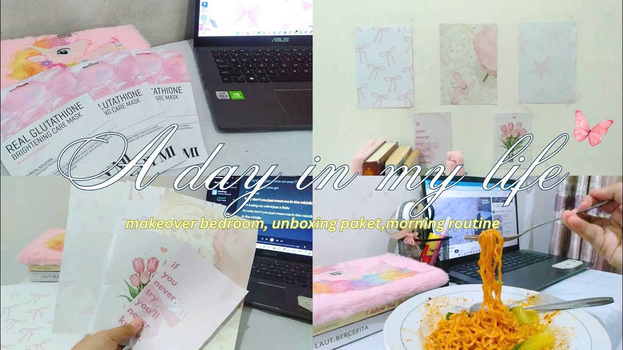 a day in my life❣️ | makeover bedroom, productive weekend😉