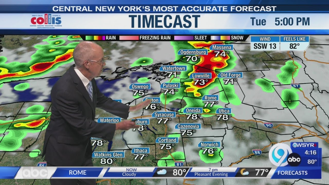 Storm Team Forecast: 4 pm Monday July 20th