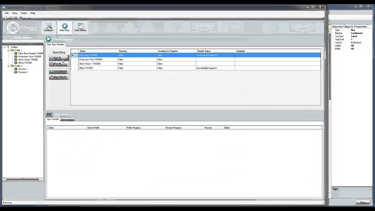 RFID Virtual Site Survey Demo Using ClearStream RFID 3.0