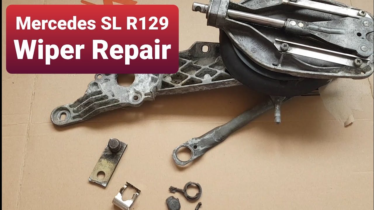 Mercedes SL R129 - Windscreen Wiper Linkage Repair