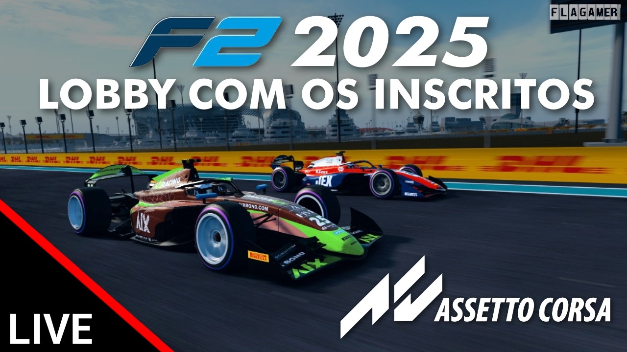 LOBBY DE FORMULA 2 NO ASSETTO CORSA