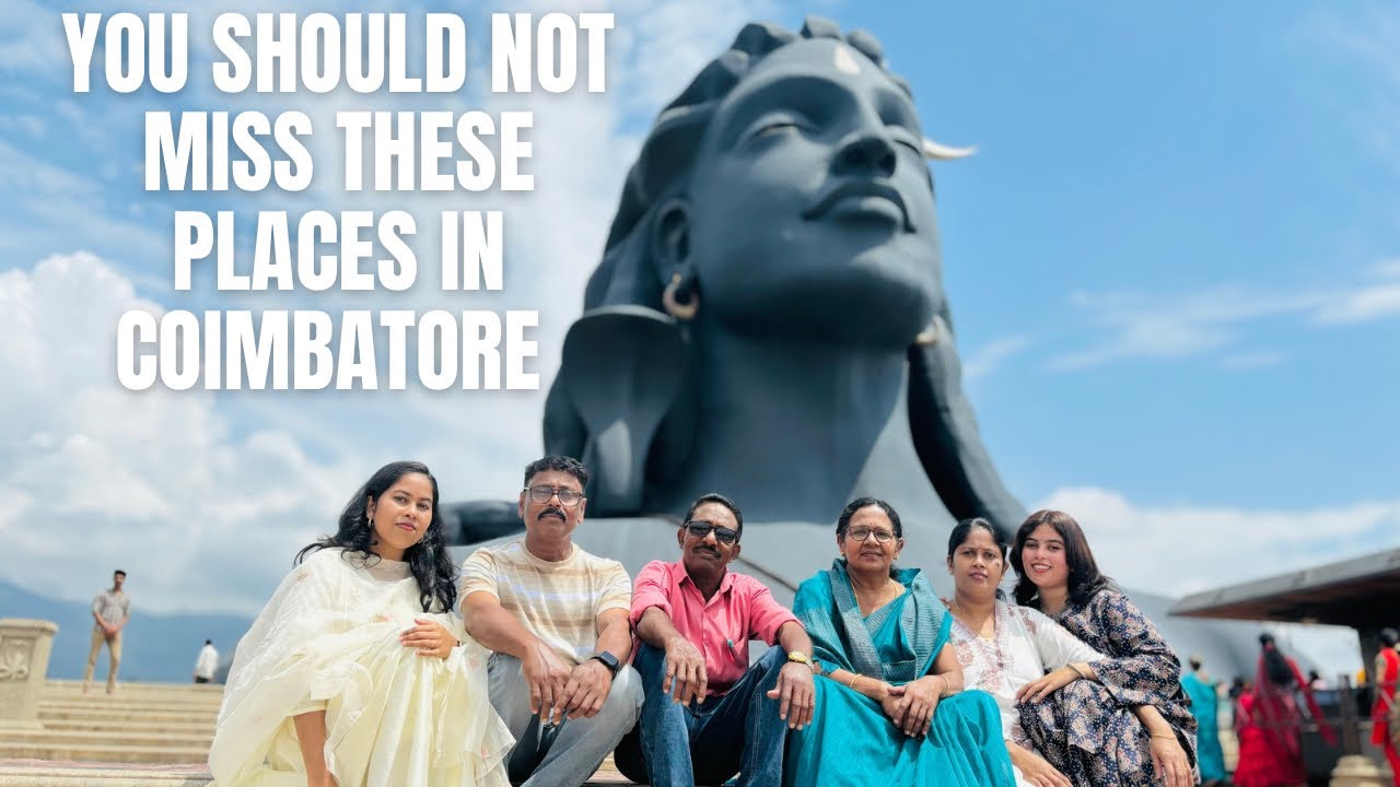YOU SHOULD NOT MISS THESE PLACES 😱IN COIMBATORE | ISHA YOGI | LAKSHMI SUNIL | GD CAR MUSEUM |