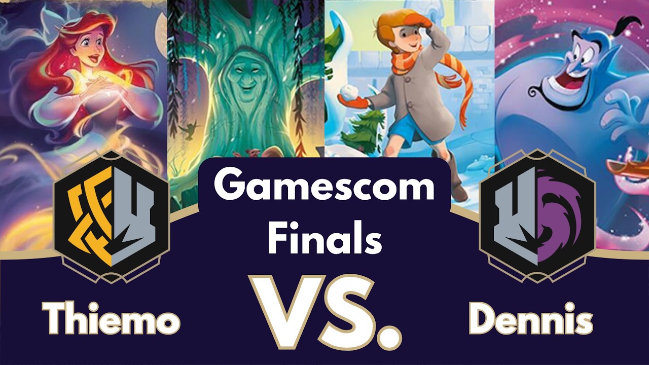 Disney Lorcana Gamescom Lan Finals | Amethyst Steel vs Steel Song | Winterspell Meta